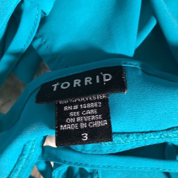 Torrid cute summer top blouse - Picture 3 of 4